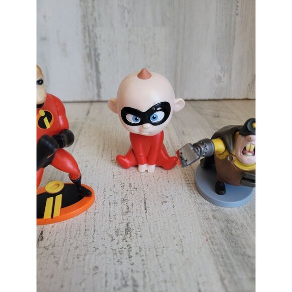 Mr incredible pixer mole man Jack jack superhero toy Disney figure - Picture 3 of 8
